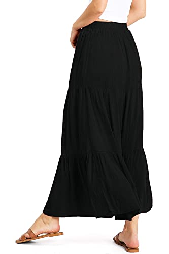 Women's Juniors Boho Maxi Skirt4