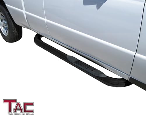 Estribos laterales negros 3" para Ford Ranger 1998-2011 miniatura 2