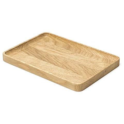 Oakywood desk tray W23 x D16,5 x H2 cm, made of solid wood (oak or walnut), handmade Cover