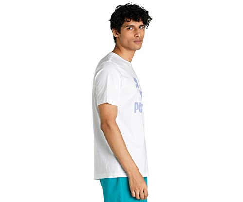 Image of Puma Men Cotton Regular Fit T-Shirt