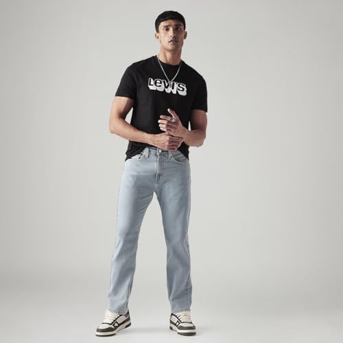 Image of Levi's Men's 505 Straight Fit Mid Rise Jeans