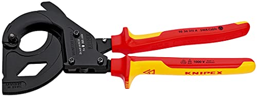 Black Friday - 50% OFF Knipex 95 36 315 A Cable Cutters for steel wire armoured cables VDE-tested 12,4"