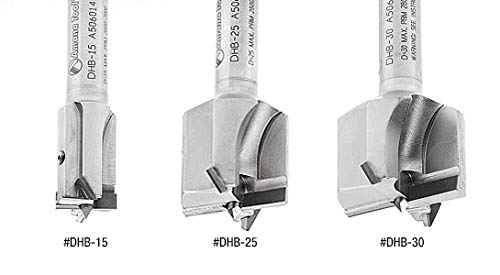 Amana Tool - 25mm Hinge Diamond Boring (DHB-25), Industrial Grade