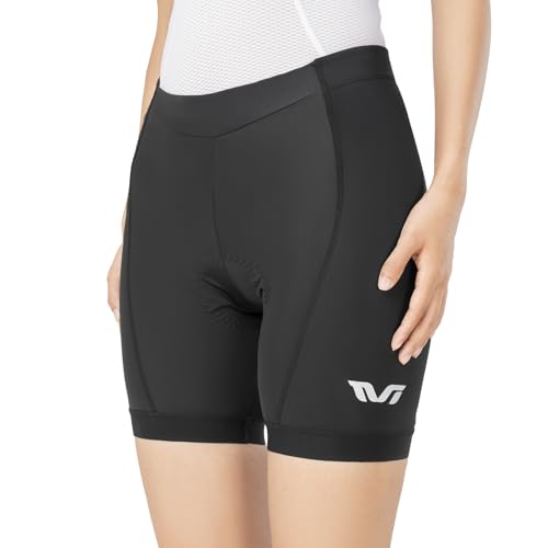 Cuissard de cycliste femme ROCKBROS rembourré noir pour vélo de route et VTT d'été