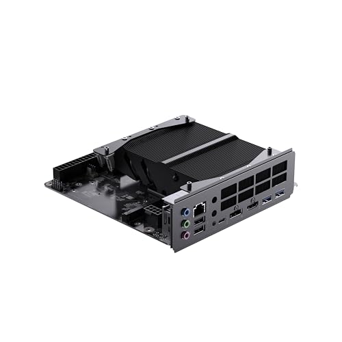 Image of MINISFORUM Motherboard BD895i SE Mini ITX NAS Motherboard, AMD Ryzen 9 8945HX,16 C /32 T,PCIe 5.0 x16 Slot, Dual PCIe4.0 M.2 Support, DDR5,8K Triple Output(HDMI /DP /USB-C), RJ45 2.5G, USB 3.2