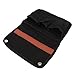 Tbest Borsa Laterale della Sedia, Borsa Traspirante in Tela Multifunzionale, da Campeggio, Sedia da Campeggio, da Esterno, Nera immagine