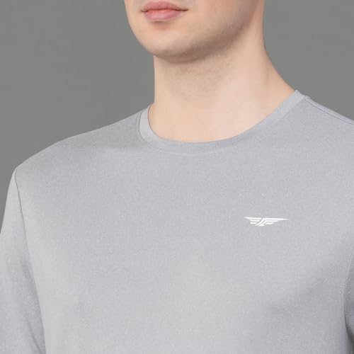 Image of Red Tape Activewear Round Neck T-Shirt for Men | Quick Dry | Anti Microbial | Stretchable