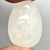 🪨 Empaquetado: Recibirás un huevo de cuarzo blanco piedra natural de 3x2 cm aproximadamente para que la lleves siempre contigo como piedra de bolsillo.