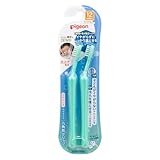 ピジョン 乳歯ケア 仕上げ専用 全体みがき 2本入 12か月~ ー 2個 (x 1)