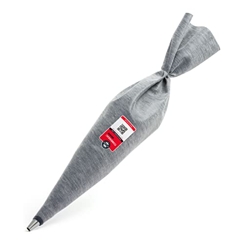 COMENSAL Mörtelbeutel mit Spitze - Profi Fugenbeutel - Fugenfüller-Beutel - Enthält 3 Austauschbare Spitzen - Wasserdicht - Wiederverwendbar - Made in EU