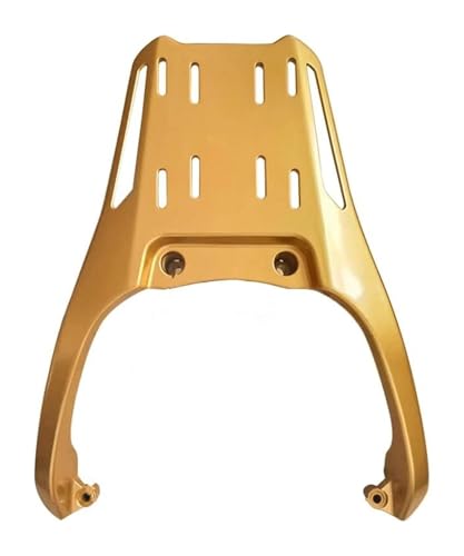 オートバイリアラゲッジラック 用 キムコ 用 CT250 300 用 拡張キャリアブラケット オートバイ用 リアラゲッジラック スーツケース棚 取り外し可能(ゴールド)