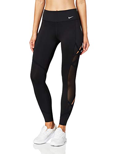 Nike Rebel All-in Slash 7/8 Tights Black/White MD