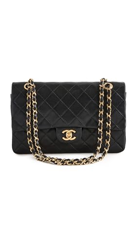 Shopbop Archive Womens Pre-Loved Chanel Classic Flap Shoulder Bag Black One Size