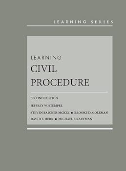 Paperback Learning Civil Procedure, 2d (Learning Series) Book