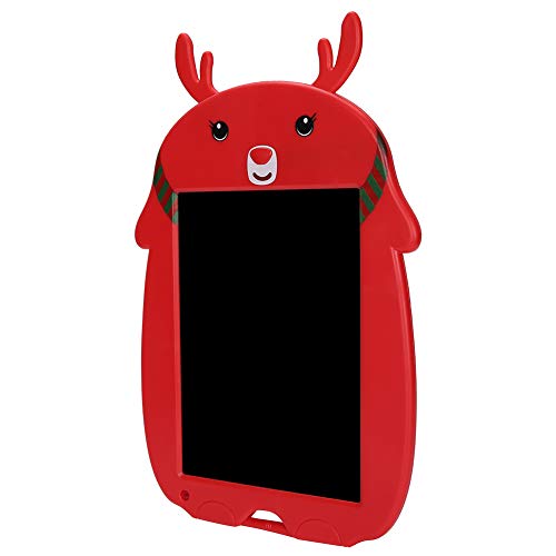 BRRNOO Tablero Electrónico de la Pintada del Dibujo de los Niños Rojos de la Historieta de la Tableta de la Escritura del LCD para los Niños