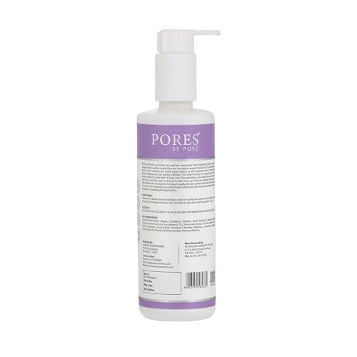 Image of PORES Be Pure Body Lotion | Hydro Boost Gel Base Lotion With Hyaluronic Acid & Shea Butter Body Lotion For Women & Men | Deep Moisture Care for Very Dry Skin| Hydrated, Nourished & Glowing Skin | 250 mL