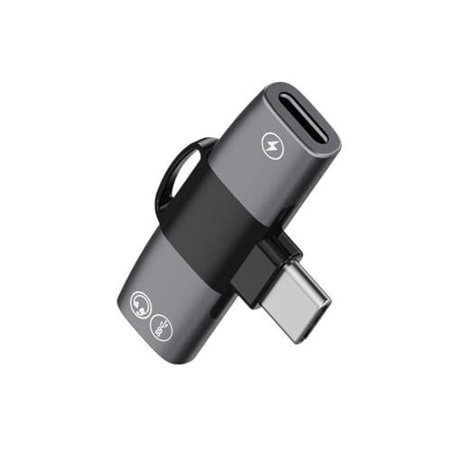 Adattatore OTG tipo C a doppio tipo C per cuffie audio AUX Charge V7Y5 cavo jack PD15W usb