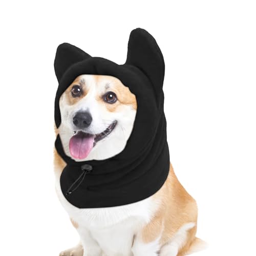 Hundemütze Ohrenschützer Mit Noise Cancelling, Silvester Hunde Mütze Hundewarme Kopfbedeckungen, Winter Schal Windschutz Mit Kordelzug Für Winteraktivitäten Outdooraktivitäten