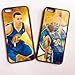 2 Pcs Pack iPhone 6 and 6S Curry Case,Premium TPU Quality 3-Point Shooter Curry Cover. Shockproof Resistant Case for iPhone 6 and 6S Case 4.7 Inch. (Golden Yellow/Black)