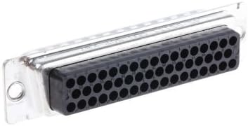 ITT Cannon DU Series Straight Crimp D-Sub Connector Housing, Plug, 50 pin DDUH-50PFO (QTY 10)