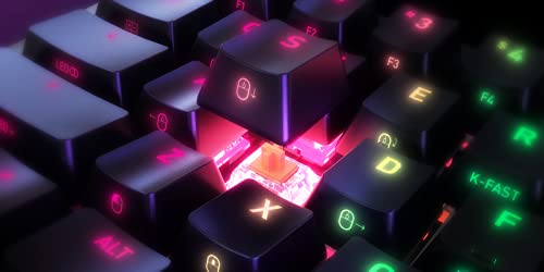 Image of Xtrfy K5 Compact Gaming Keyboard RGB Wired US Layout (Black)