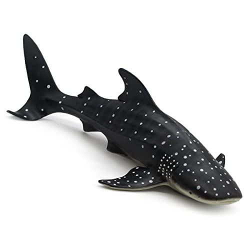 Image of SmilerSmile 10.6 inch Whale Shark Figurine Plastic Sea Creature Toy for Toddlers