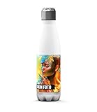 Sunnywall Premium Edelstahl-Thermosflasche mit Foto + Text kalt & heiß Thermoskanne Isolierflasche...