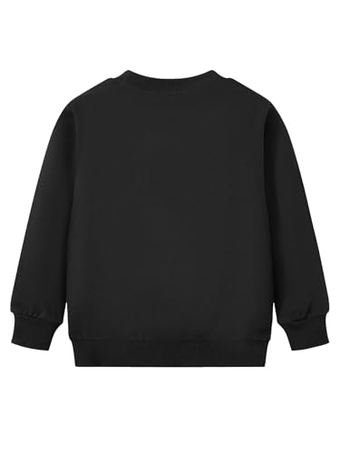 Image of Popshion Toddler Boys Sweatshirts Dinosaur Long Sleeve Pullover Crewneck Shirts Cartoon Tee Sport Tops for Kids 1-8T