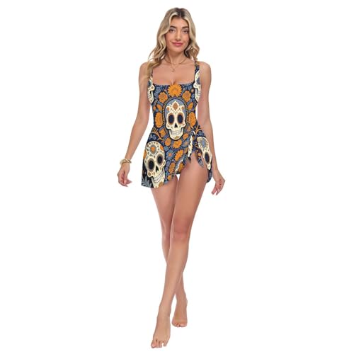 Maillot de bain une pièce réglable style mexicain pour vos vacances d'été