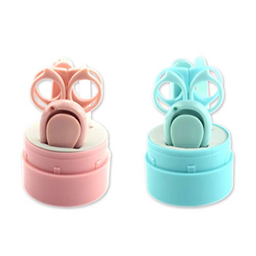 1 conjunto de cortadores de unha para bebês, kit de unhas de aço inoxidável para crianças e bebês (r
