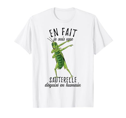 En Fait Je Suis Une Sauterelle sphynx Halloween T-Shirt