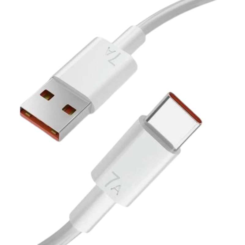 Cable de datos de carga rápido USB-C 7A compatible con Apple TV 4K (3ª generación) mando a distancia