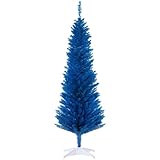CIGEGE Christmas Tree Pine Tree Christmas Blue Christmas Tree Indoor and Outdoor Holiday Festival Decoration Suitable for Home Yard Garden Yard