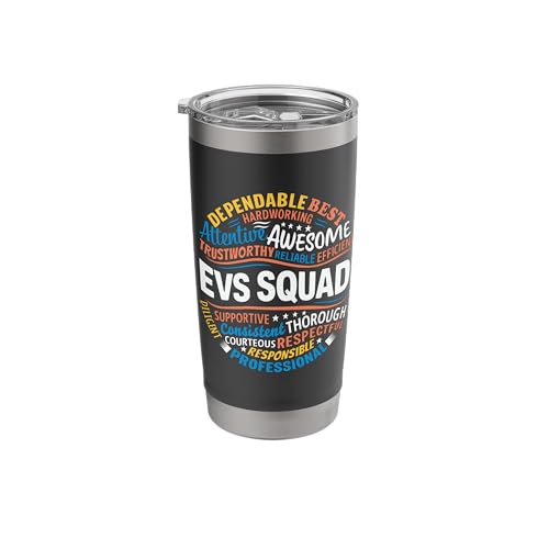 Environmental Services Squad Week Gifts Appreciation Funny Stainless Steel Insulated...