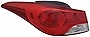 CarLights360: For 2011 2012 2013 Hyundai Elantra Tail Light Assembly Driver Side (Left) DOT Certified w/Bulbs For HY2804119 (Vehicle Trim: Sedan; USA BUILT)