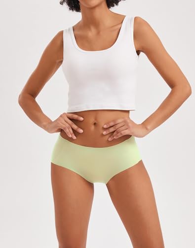 Image of INNERSY Women's Seamless No Show Hipster Panties Invisible Light Underwear 3-Pack