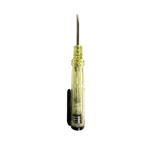 Image of AC 24-250V Contact Electrical Detector Slotted Screwdriver Tester Pen 1 Piece Digital Voltage Tester