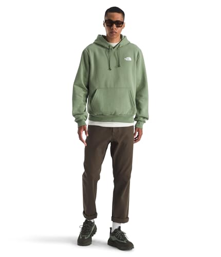 Image of THE NORTH FACE Men's Evolution Box NSE Hoodie | Sweatshirt With 2 Piece Hood, Adjustable Drawcord, Kangaroo Hand Pocket