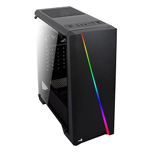 Gabinete AeroCool Cylon RGB Midi-Tower para PC - Negro ACCM-PV10012.11 miniatura 5