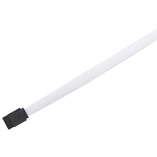 Cable de Datos SATA 3.0 50 cm Right Angle Blanco miniatura 2