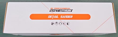 Yunirvana Cordless Sander 20V, Detail Sanders, 20Pcs Sandpapers,12000 RPM Sanders with Dust Collection System for Tight Spaces Sanding in Home Decoration, Battery and Charger Included 14 Yunirvana Cordless Sander 20V, Detail Sanders, 20Pcs Sandpapers,12000 RPM Sanders with Dust Collection System for Tight Spaces Sanding in Home Decoration, Battery and Charger Included - Image 14