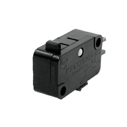 Aexit 2 Pcs Control electrical AC 250V 5A 1NO 1NC 3 Wire Momentary Micro Switch for Water Heater