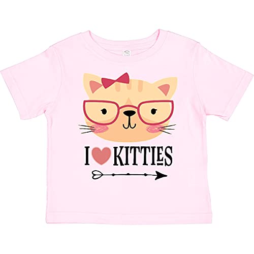 inktastic Cat Lover I Love Kitties Toddler T-Shirt