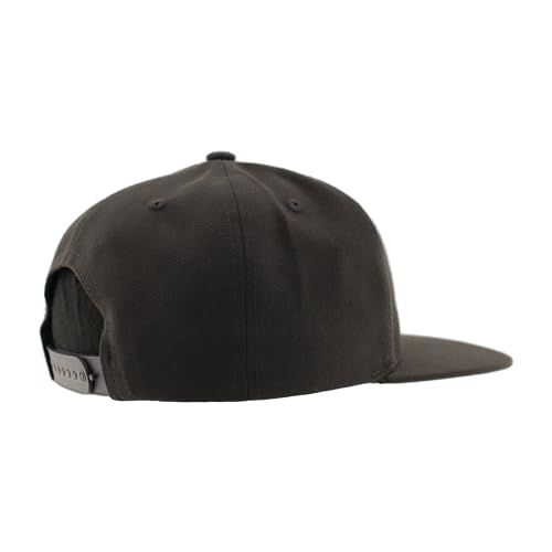 Gorra Snapback Oficial NCAA Z11 Brick Charcoal Gris miniatura 6