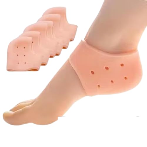 Heel Cushion Support Socks for Cracked Heels and Foot Comfort-image-40