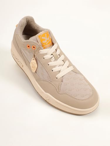 Image of WROGN Men's Beige Casual Sneakers
