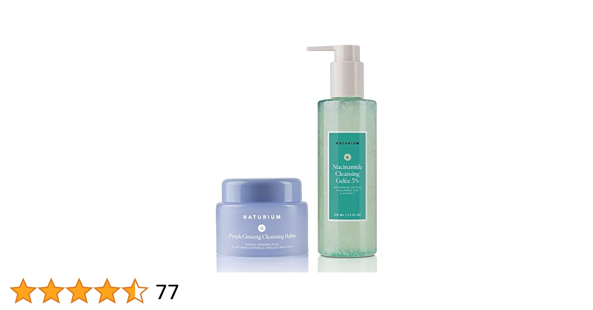 Amazon.com: Naturium Ultimate Double Cleanse Set, Purple