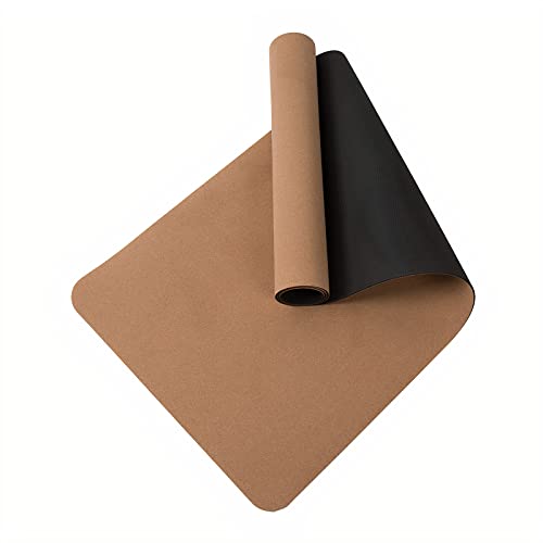 unycos - Esterilla de Yoga Antideslizante. Colchoneta para Yoga de Corcho Natural Hipoalergénica | Pilates y Otros Deportes - Material 100% Reciclable | Ecológica - No tóxica Cover