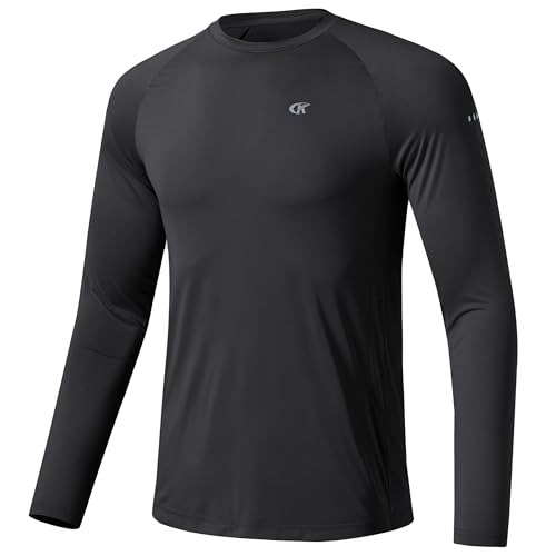 Huayuzh Herren UV-Schutz Rashguard UV Shirt...