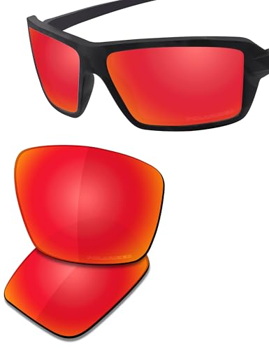 Image of SAUCER Premium Replacement Lenses for Oakley Cables OO9129 Sunglasses